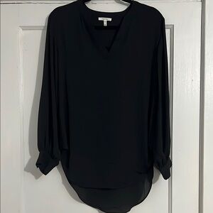 Maurices Black Relaxed Fit Blouse NWOT